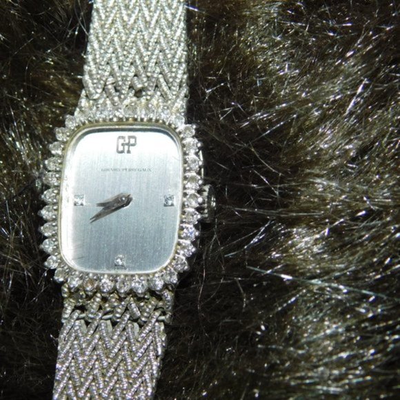 Girard Perregaux Vintage Ladies Watch 37 Diamonds - Picture 7 of 8